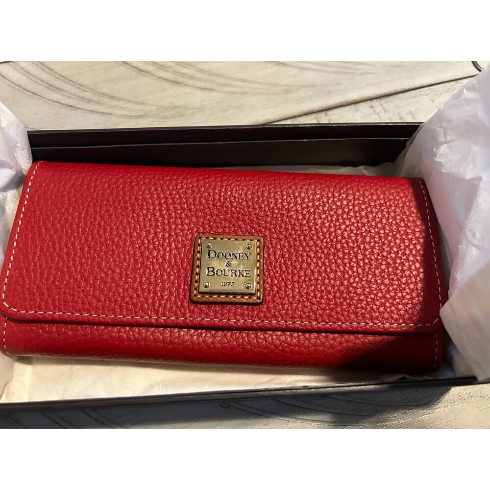 Badgley Mischka Dooney & Bourke Wallet Red NWT